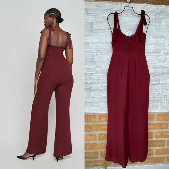 REFORMATION Alfred Jumpsuit  size 2 P - Picture 3 of 16